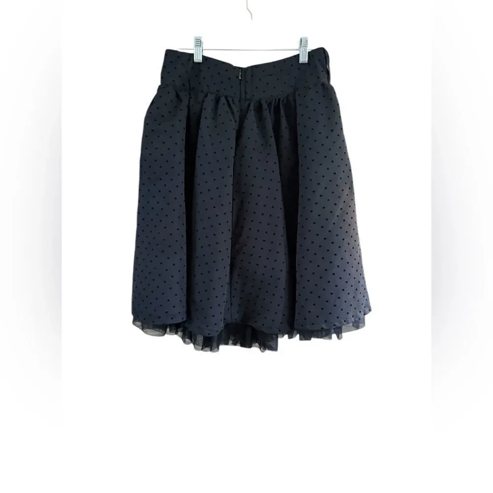 Childrens Place Size 14 Black Adjustable Skirt